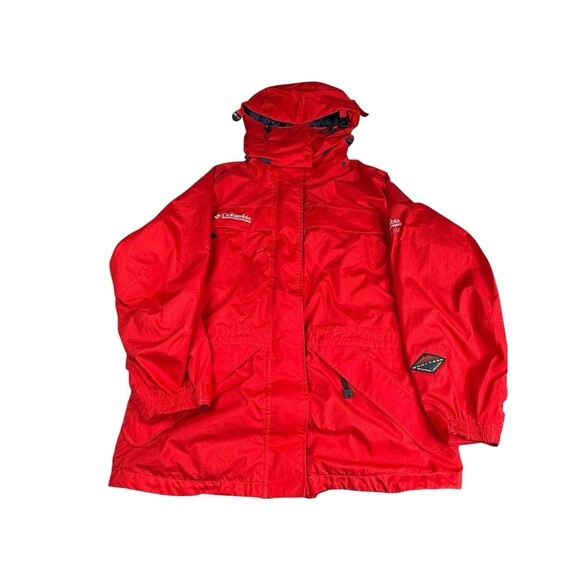 Columbia Titanium Omni Tech Wtrproof Breathable Packable Jacket Med - Picture 1 of 10